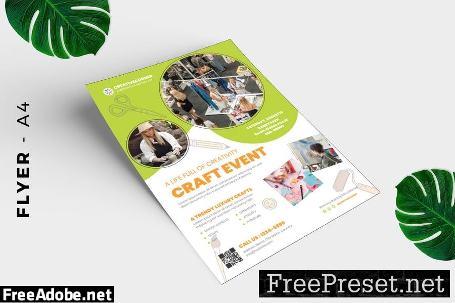 Event / Workshop Flyer Template Promotion SSP6XQ3