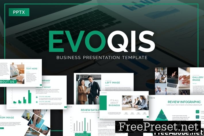 Evoqis Business Presentation Template R2XYZ9T