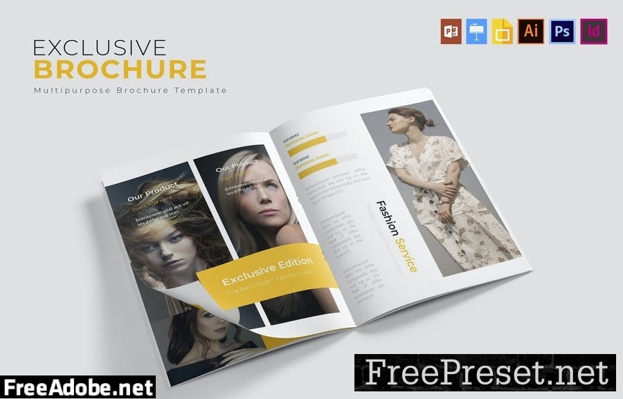 Exclusive | Brochure Template YXVE8YP