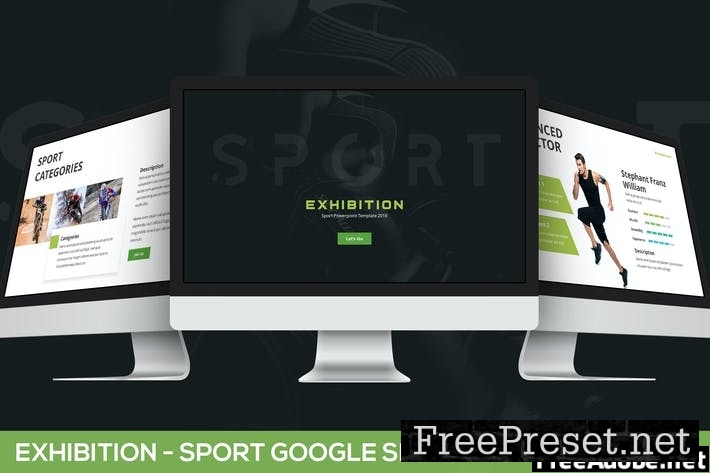 Exhibition - Sport Google Slides Template PHVTEN