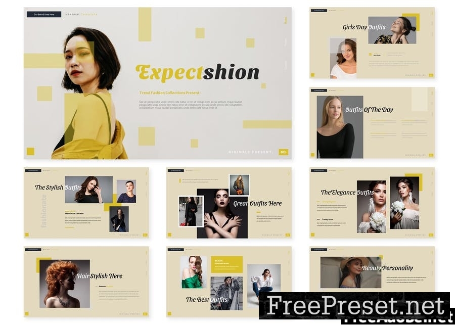 Expectshion | Presentation Template