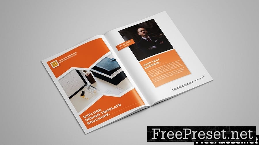 Explore - Business Brochure 12 pages