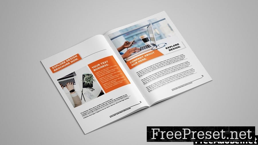 Explore - Business Brochure 12 pages