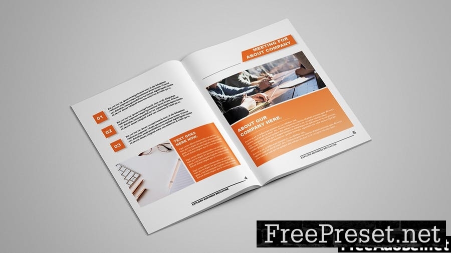 Explore - Business Brochure 12 pages