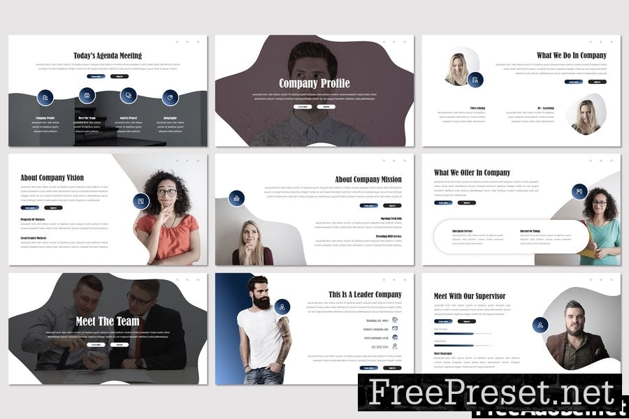 Fa-Gundez - Business Powerpoint Template