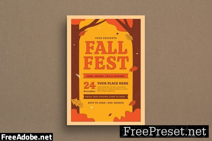 Fall Festival Event Flyer B9JLSA7