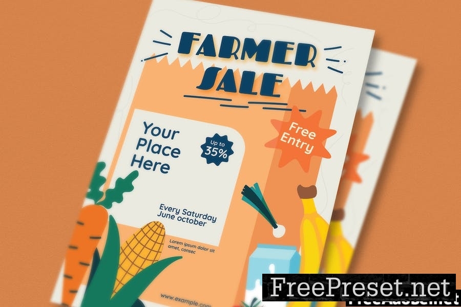 Farmers Sale Flyer Set