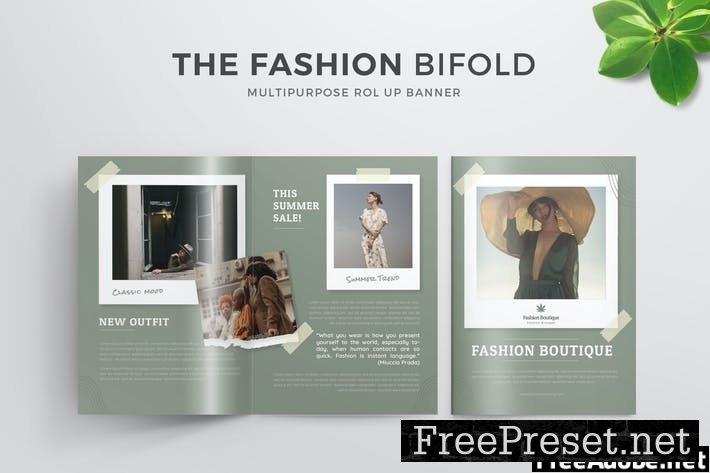 Fashion Boutique | Bifold Brochure BYUBA5D