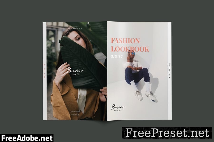 Fashion Lookbook / Catalog Template 377JEZX