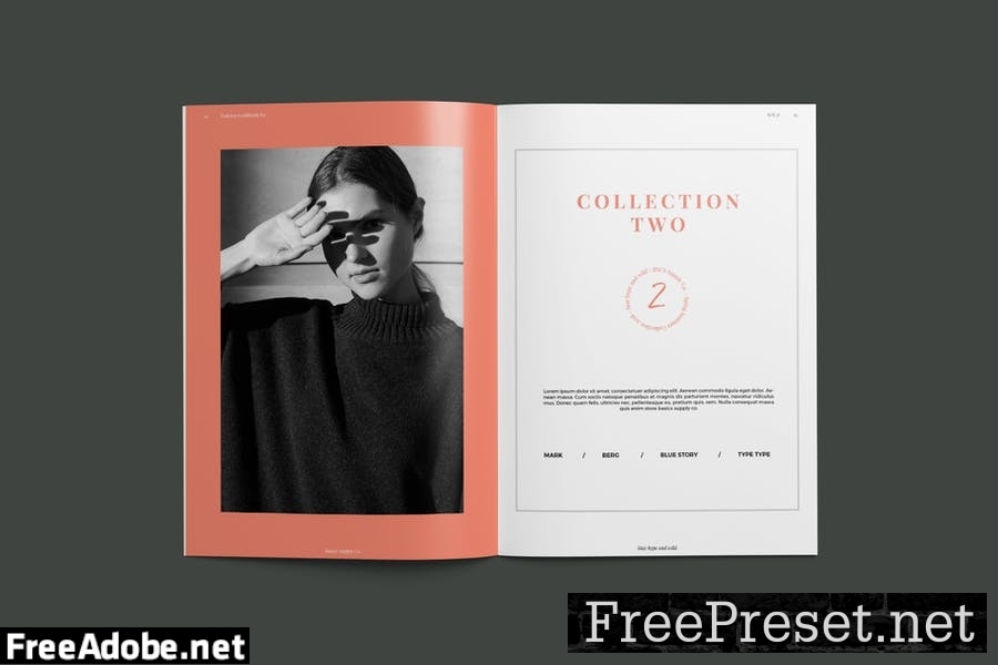 Fashion Lookbook / Catalog Template 377JEZX