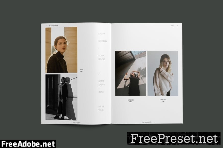 Fashion Lookbook / Catalog Template 377JEZX