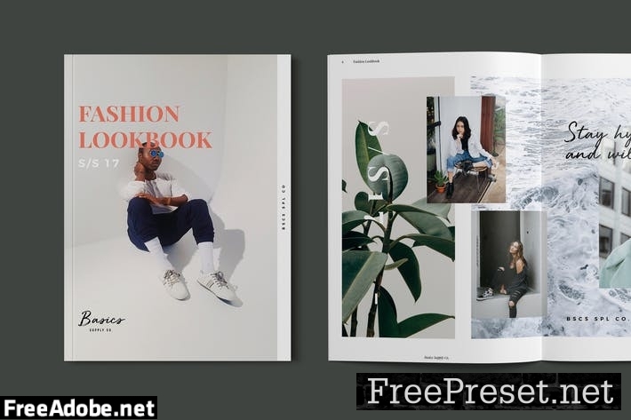 Fashion Lookbook / Catalog Template 377JEZX