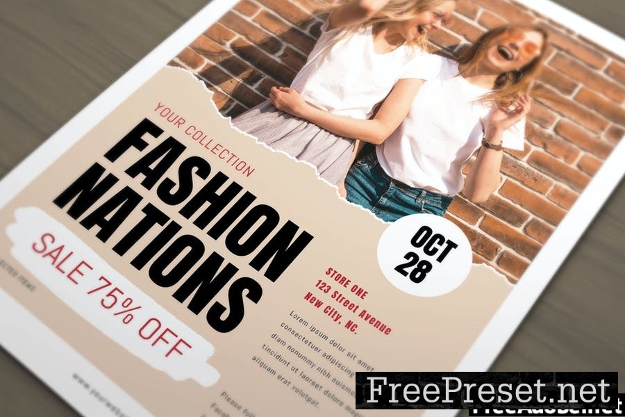 Fashion Nation Template Set