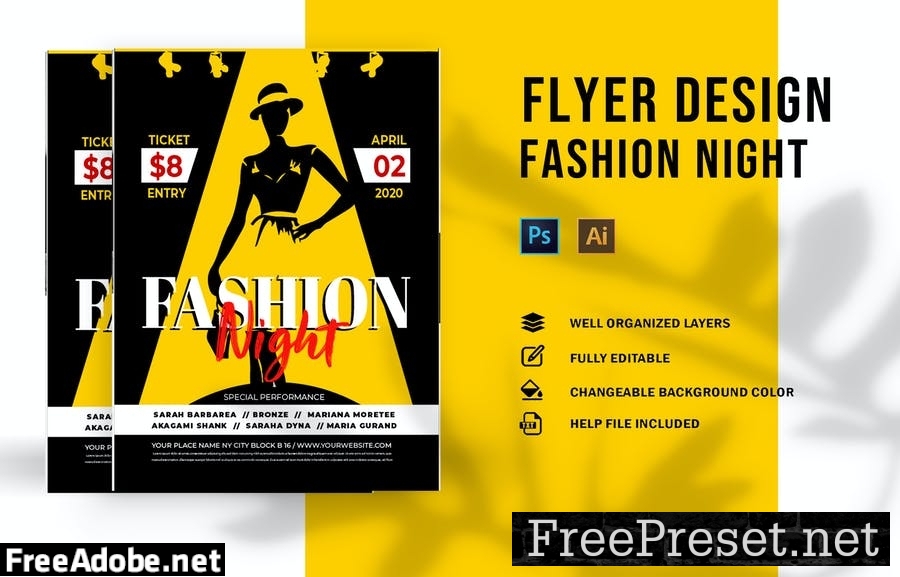 Fashion Night | Flyer 6FVXDVS