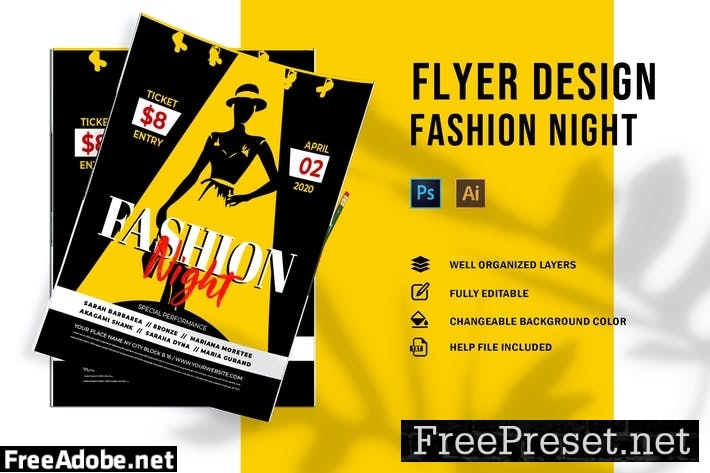 Fashion Night | Flyer 6FVXDVS