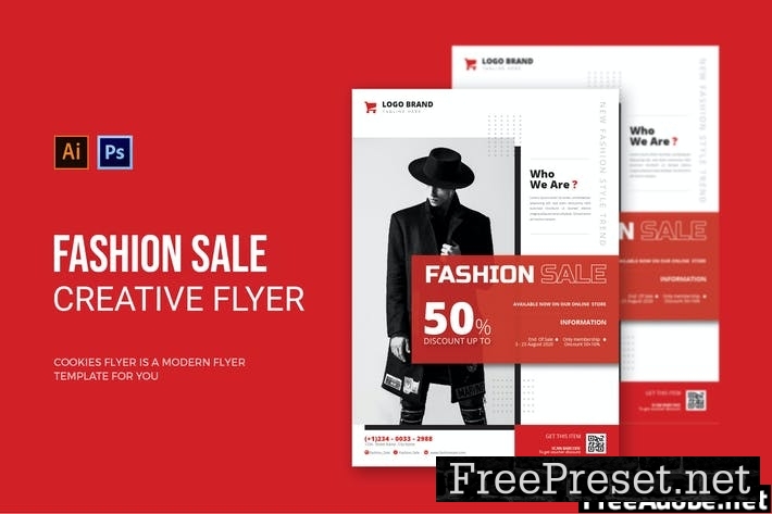 Fashion Sale - Flyer WCK7M77