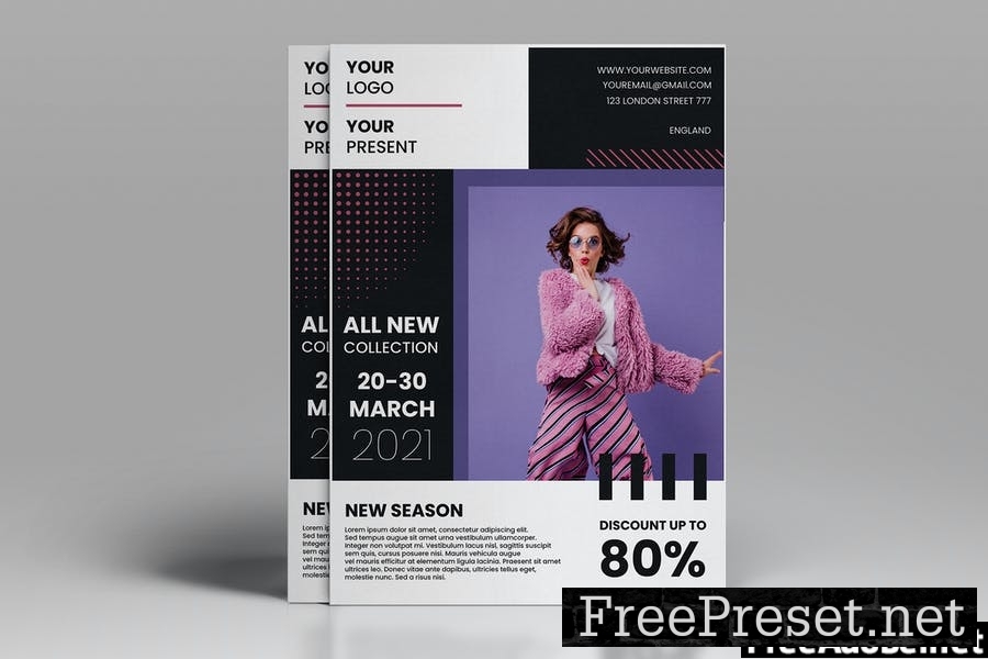 Fashion Sale Flyer Template Vol. 02