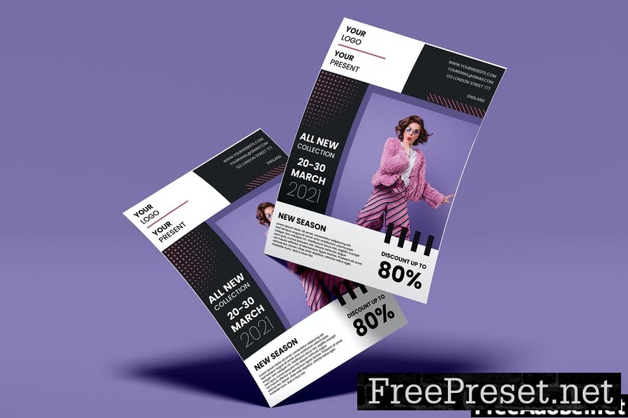 Fashion Sale Flyer Template Vol. 02