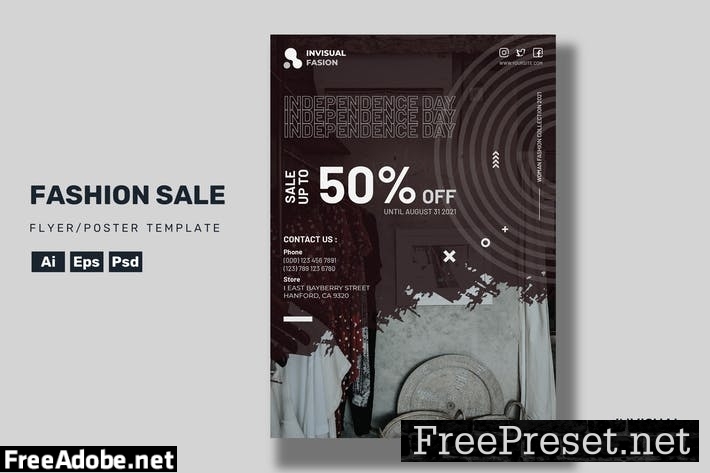 Fashion Sale - Flyer Template Q4PBC6L