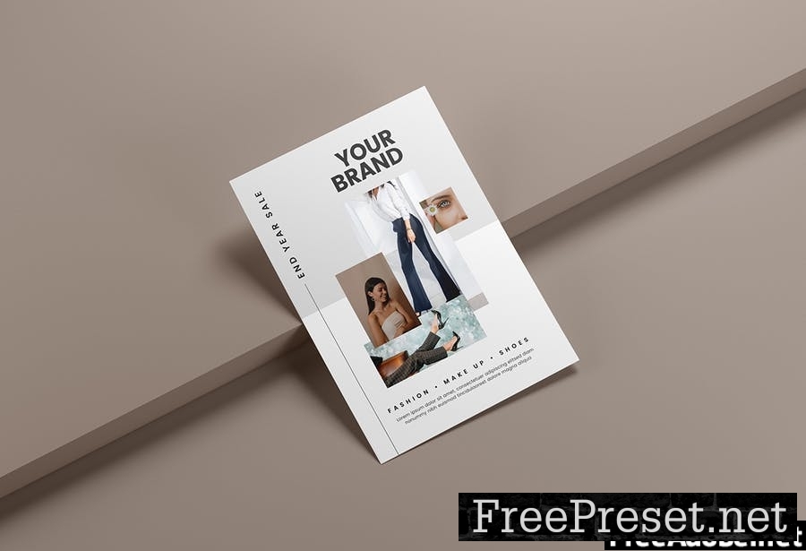 Fashion Sale - Minimal Flyer Media Kit