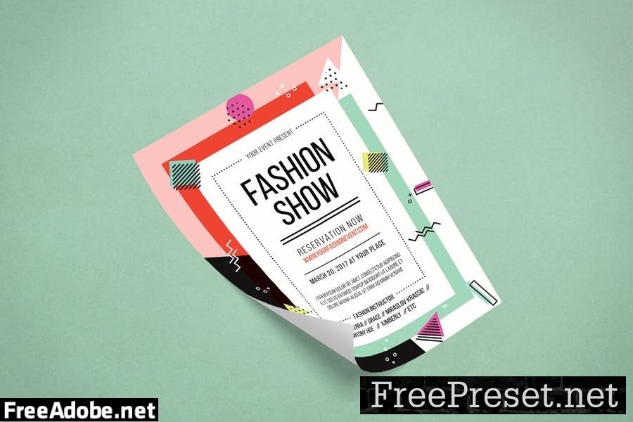 Fashion Show Flyer 9JX2PEV