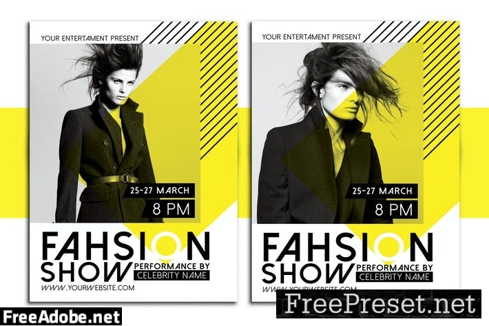 Fashion Show Flyer Poster VN33KM