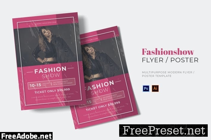 Fashion Show Flyer UJ2T279