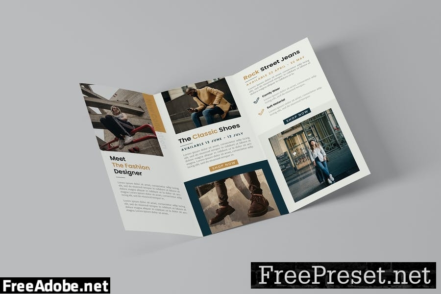 Fashion | Trifold Brochure