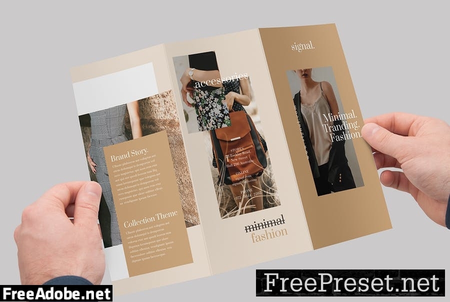 Fashion Trifold Brochure