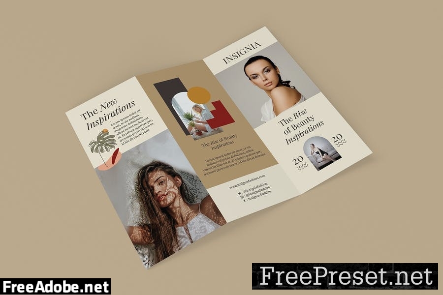 Fashion Trifold Brochure