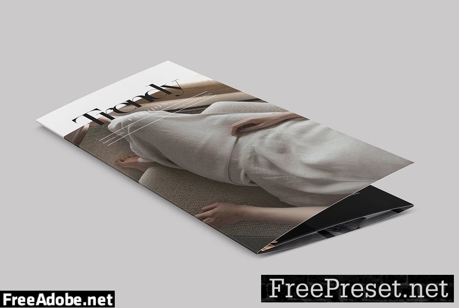 Fashion Trifold Brochure HSDMQYK