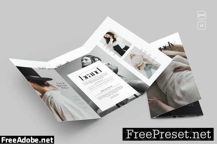 Fashion Trifold Brochure HSDMQYK