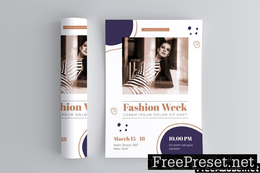 Fashion Week Flyer MB9W2YP