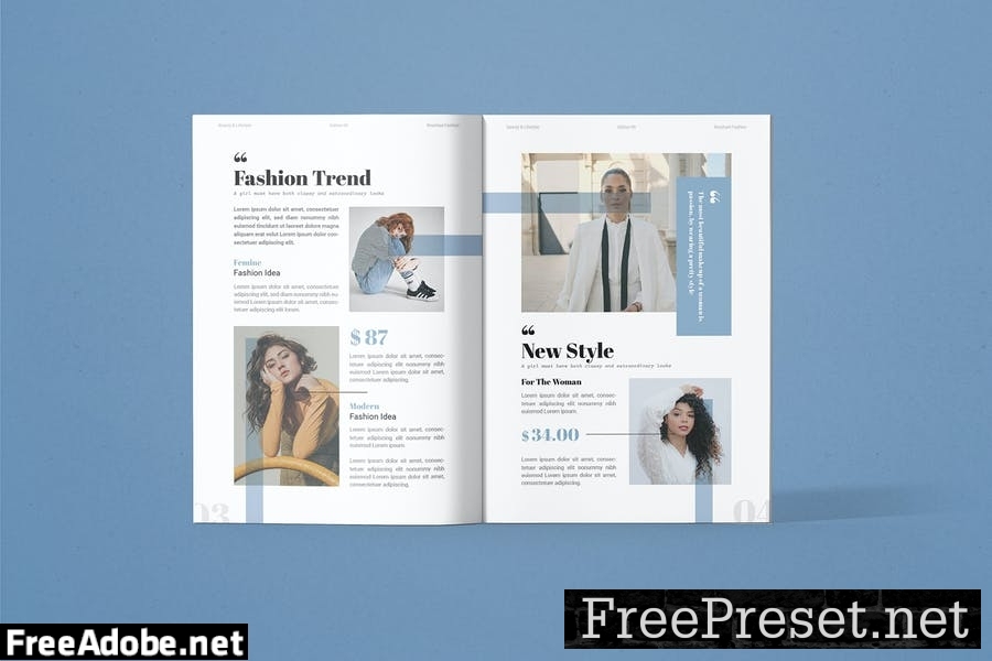 Fashionable - Brochure Template