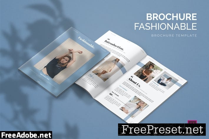 Fashionable - Brochure Template 8VTEAPU