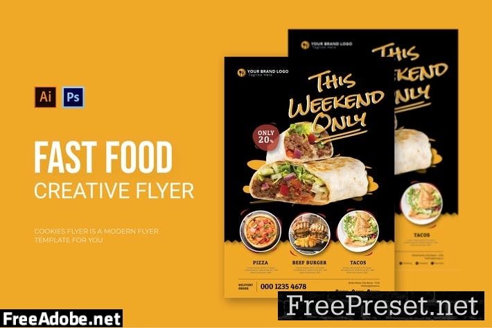 Fast Food - Flyer NAWUAES