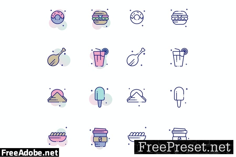 Fast Food Icon Pack