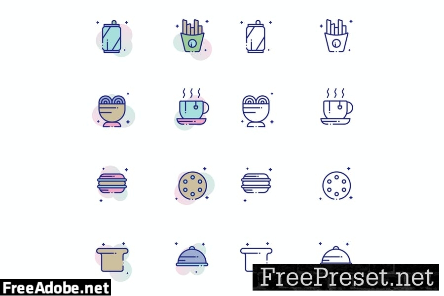 Fast Food Icon Pack