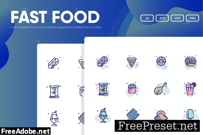 Fast Food Icon Pack 2GLUS9V