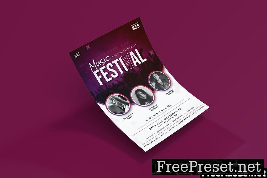 Festival Music - Flyer