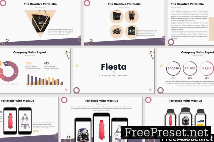 Fiesta - Google Slides Template 53PE3E