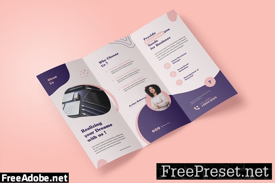 Finance Trifold Brochure 6NT5D85