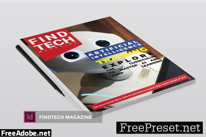 Findtech | Magazine Template 67JY2AJ