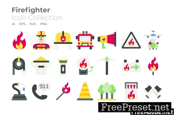 FIre Fighter Color Icon 2P4UKMF