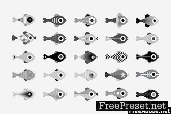 Fish Vector Icons