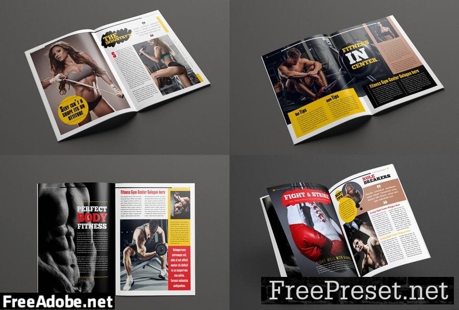 Fitness Body Magazine B66XNS