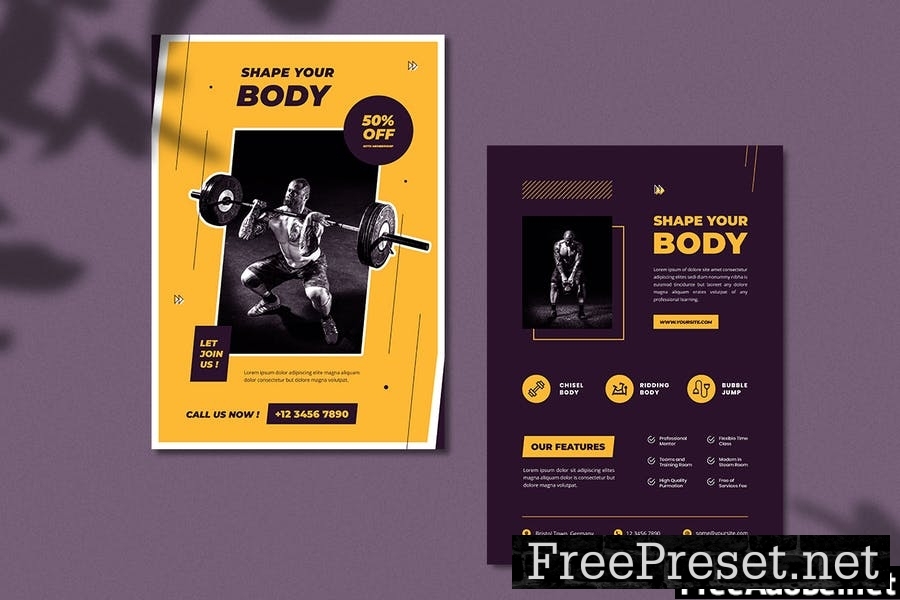 Fitness Gym Flyer