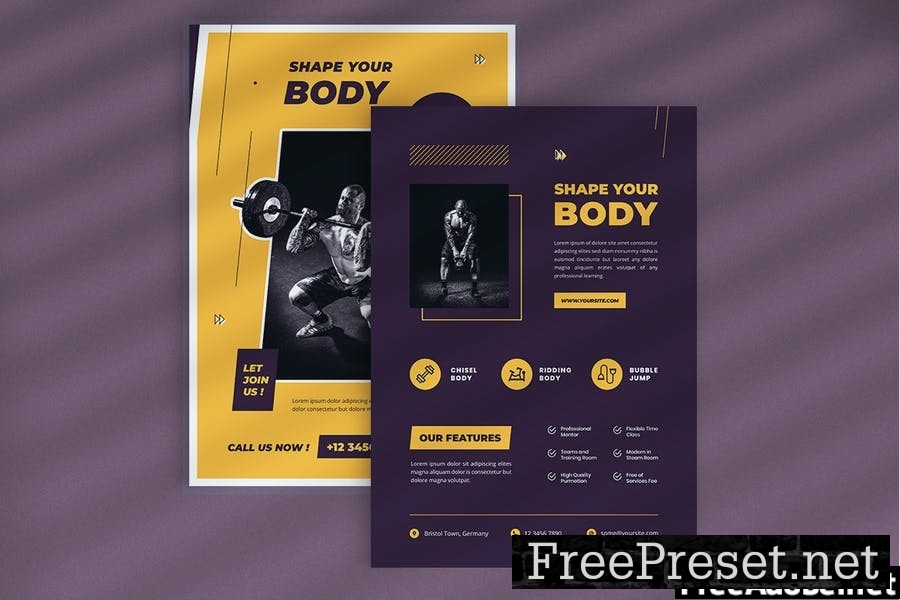 Fitness Gym Flyer