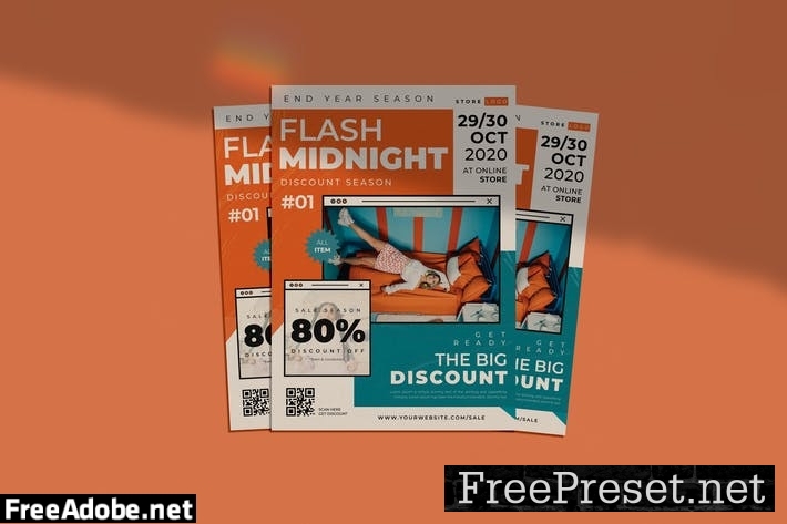 Flash Midnight Sale Flyer WGXCAJE