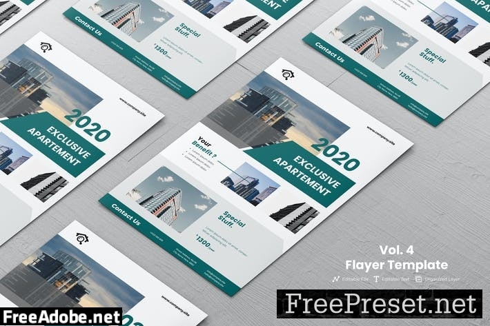 Flayer template Vol. 4 AUYGAVP